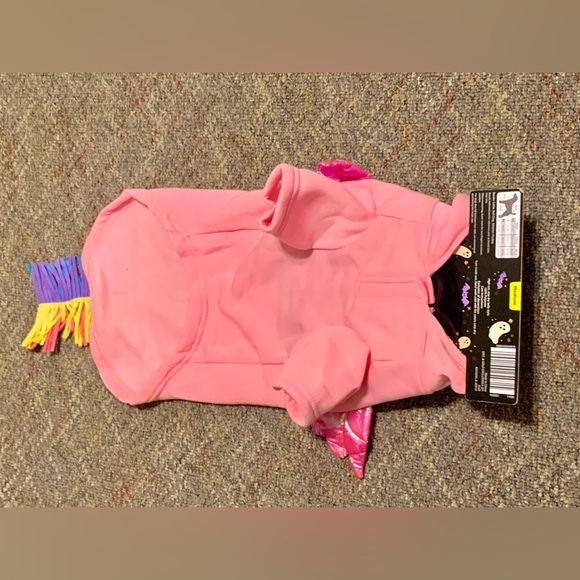Pink Unicorn 🦄 Hoodie Dog Pet Halloween Costume Size Medium M NEW NWT - Picture 2 of 7